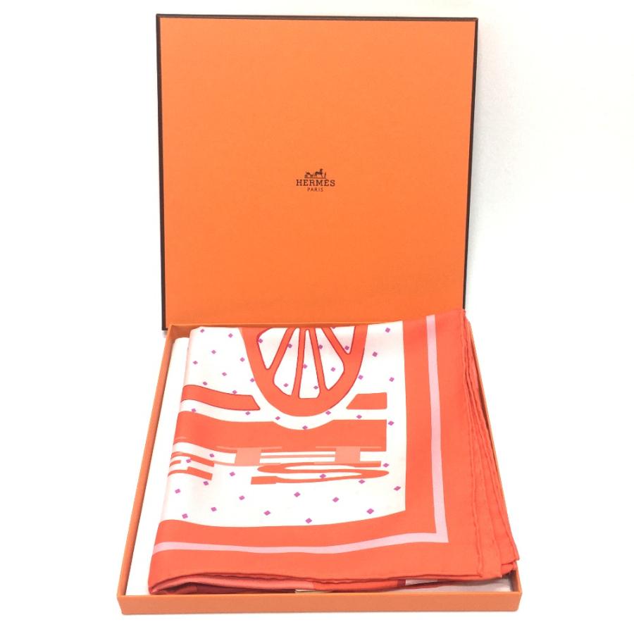 HERMES エルメス カレーシュ エラスティック Caleche elastique カレ90