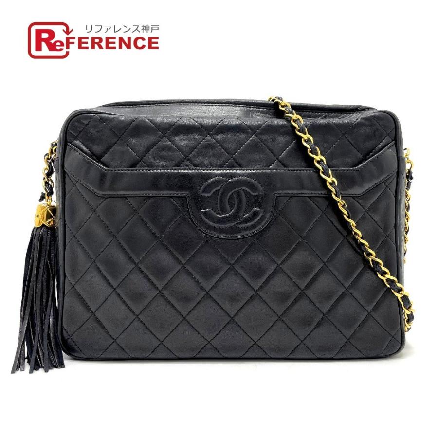 CHANEL シャネル CC ココマーク マトラッセ フリンジ シングル CHANEL シャネル CC ココマーク マトラッセ フリンジ シングル