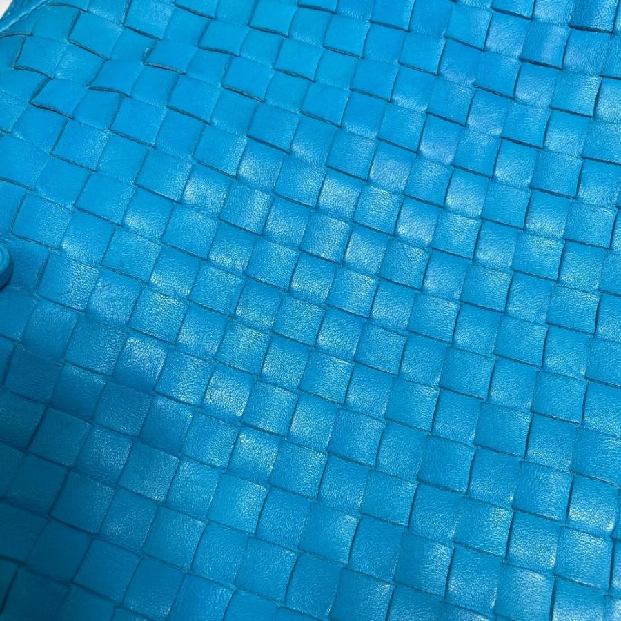 BOTTEGA VENETA ボッテガヴェネタ 245354 イントレチャート ノディーニ ポシェット ショルダーバッグ ブルー |  | 04