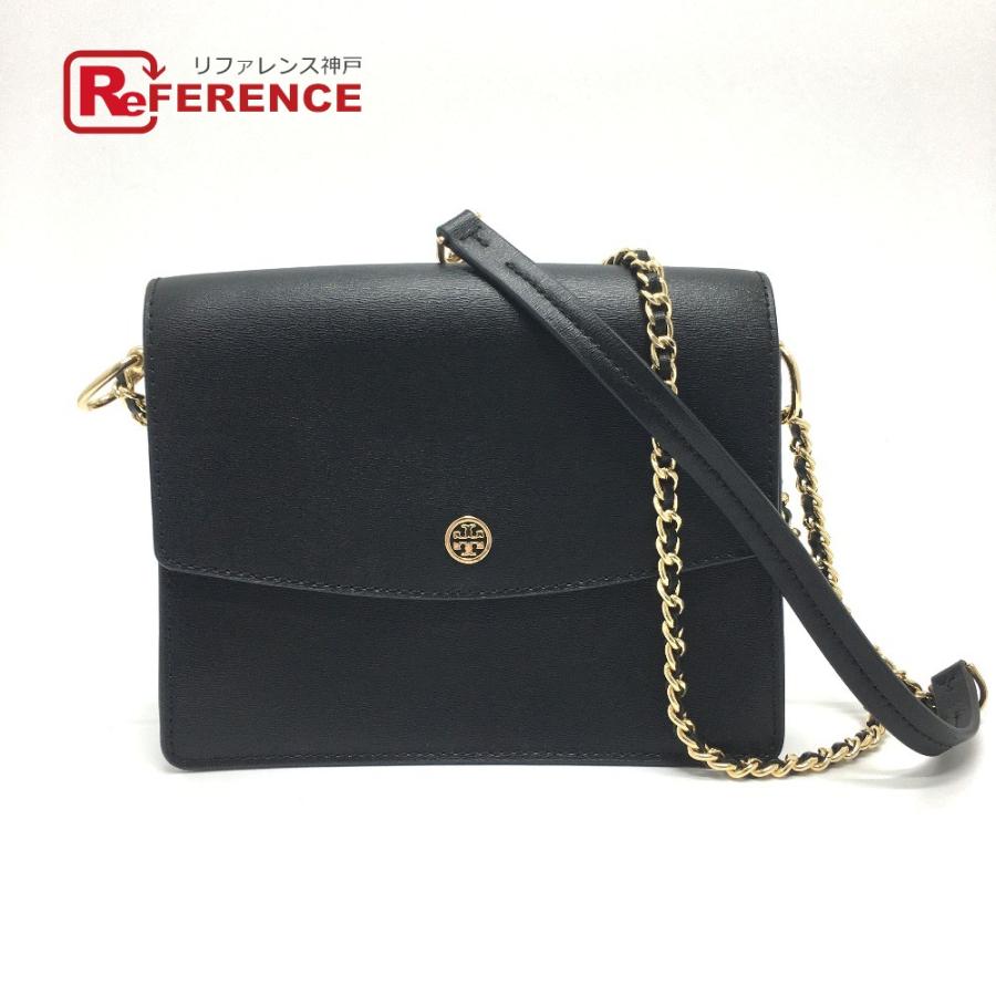 トリーバーチ Tory Burch チェーン ロゴ ショルダーバッグ レザー