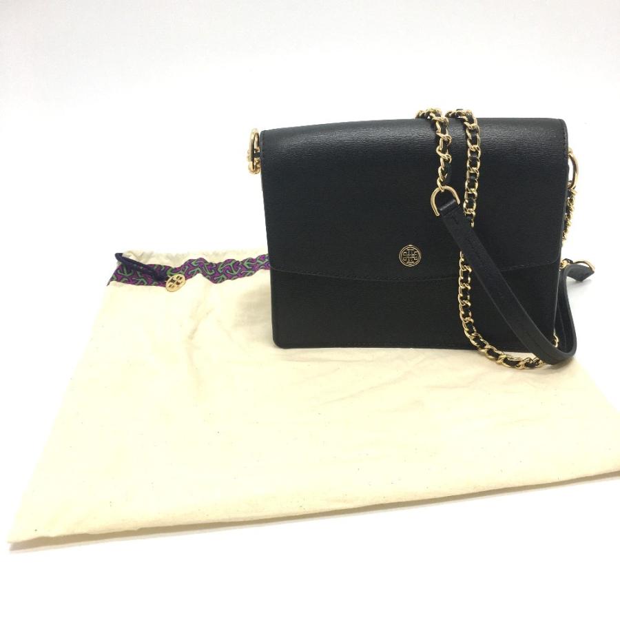 TORY BURCH 美品 Tory Burch トリーバーチ ロゴ チェーン