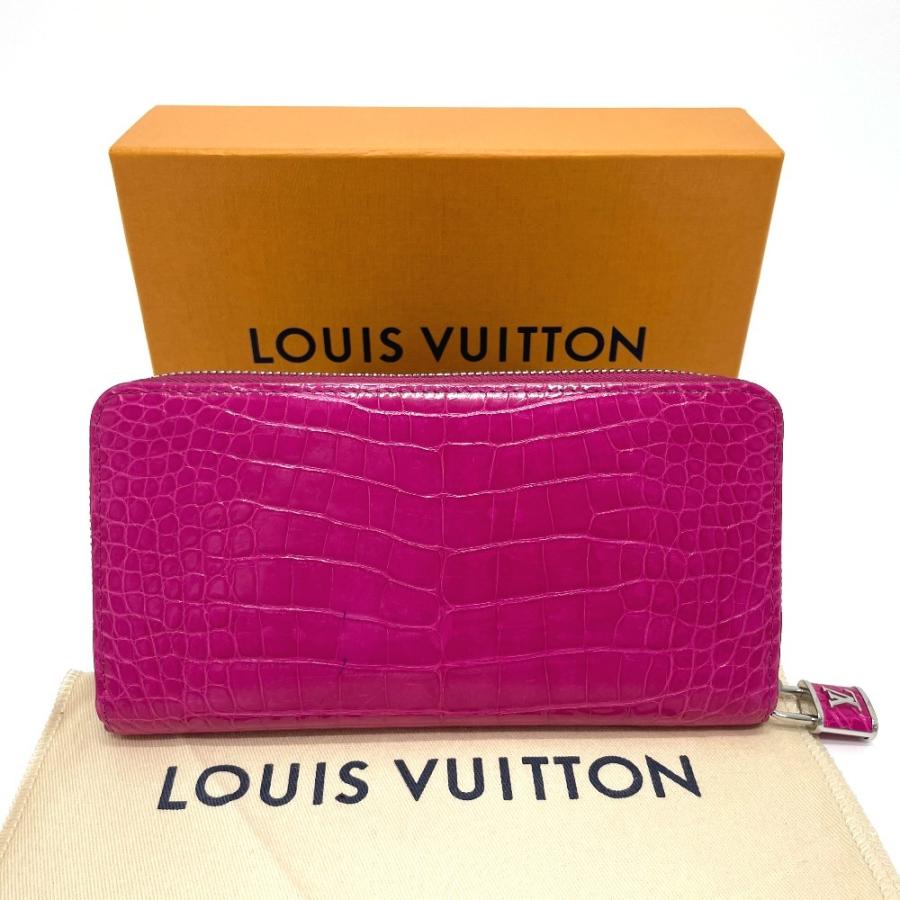 LOUIS VUITTON（ルイ・ヴィトン） クロコダイル ジッピーウォレット 