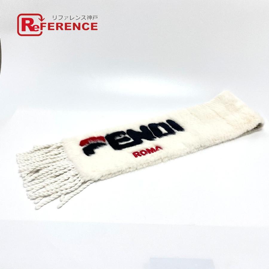 FENDI フェンディ FNG477 毛皮ストール フィラコラボ マフラー 