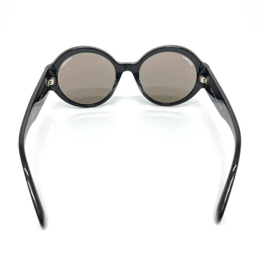 美品 CHANEL シャネル 5410-A テンプルロゴ ミラー サングラス プラスチック レディース ブラック | CHANEL | 01