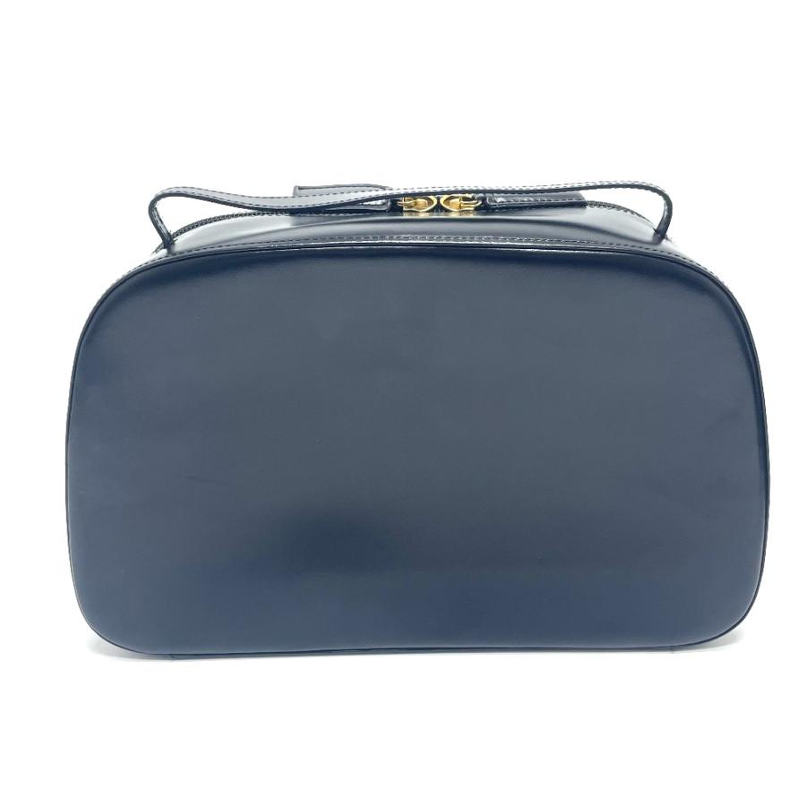 VERSACE ヴェルサーチ メデューサ バニティ型 ハンドバッグ レザー ユニセックス ブラック×ゴールド金具 |  | 01