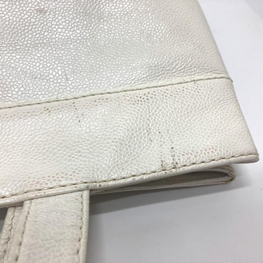 CHANEL シャネル 手提げ カバン ハンドバッグ 肩掛け トートバッグ CC ココマーク ショルダーバッグ ホワイト レディース【中古】 | CHANEL | 03