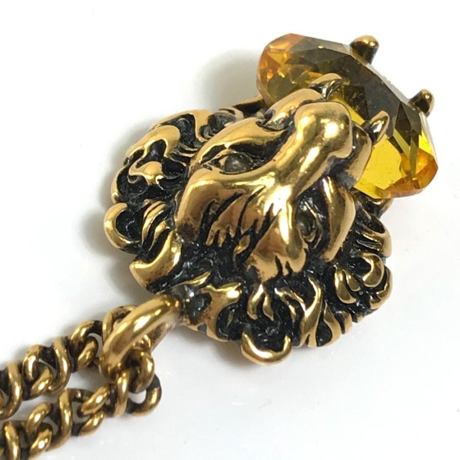 GUCCI グッチ ?412885 ライオンヘッド ペンダント アクセサリー