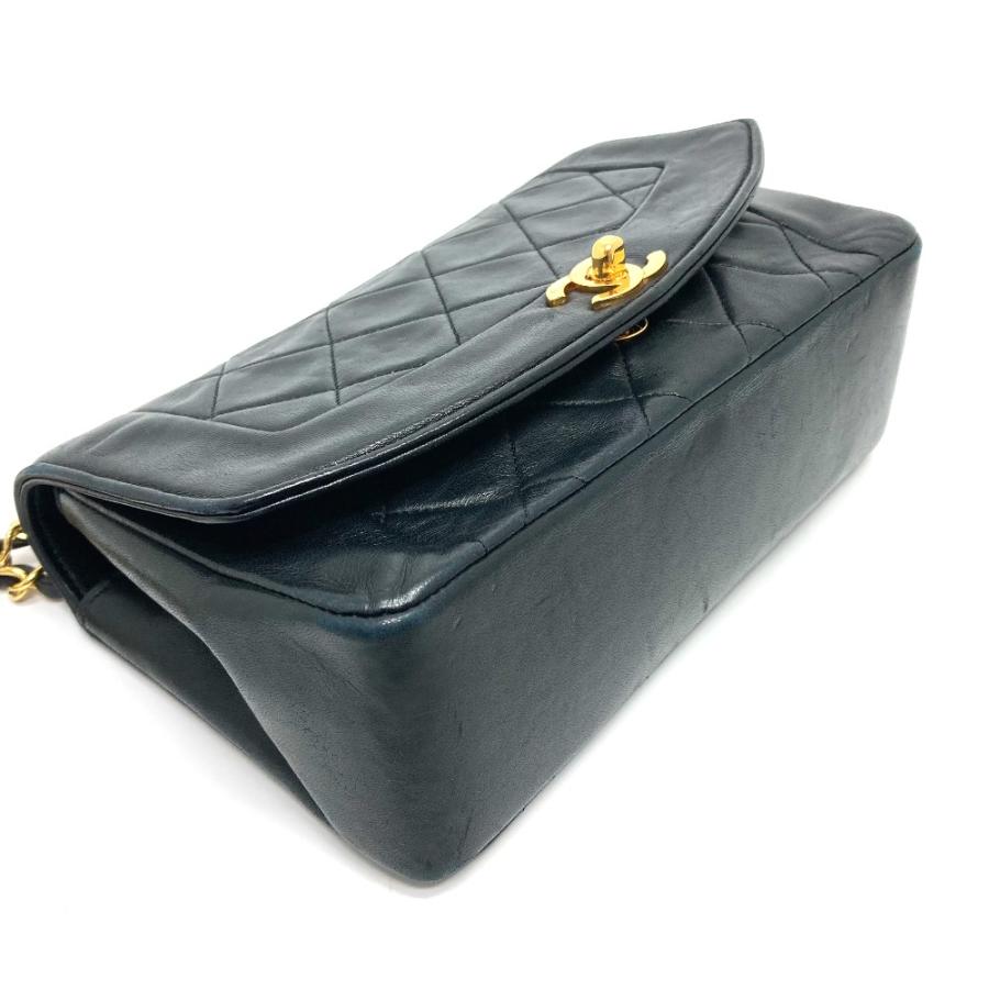 CHANEL シャネル ダイアナ22　ダイアナ 22 カバン シングルチェーン CCココマーク ショルダーバッグ ブラック レディース【中古】 | CHANEL | 02