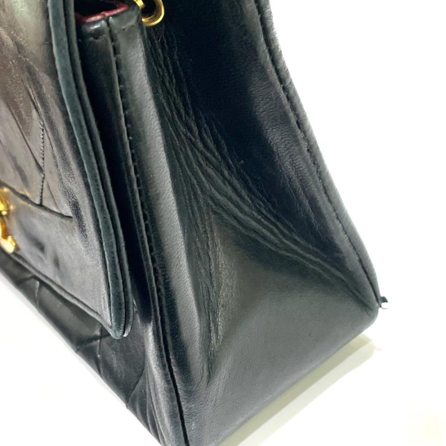 CHANEL シャネル ダイアナ22　ダイアナ 22 カバン シングルチェーン CCココマーク ショルダーバッグ ブラック レディース【中古】 | CHANEL | 06