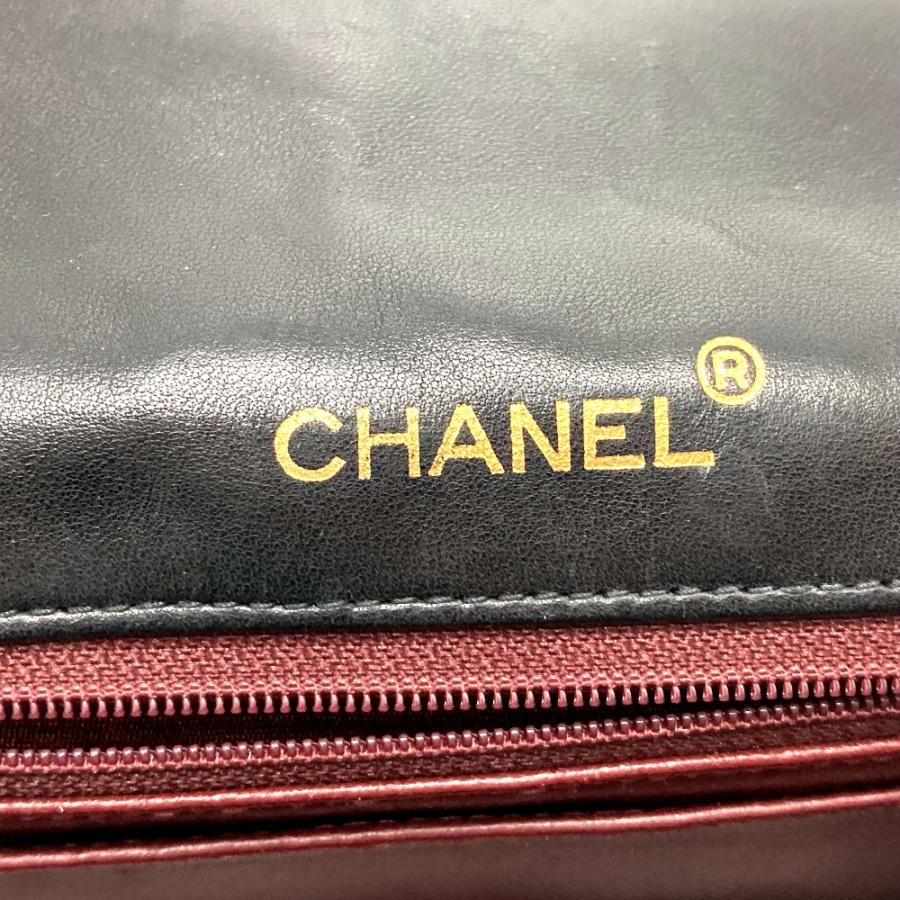 CHANEL シャネル ダイアナ22　ダイアナ 22 カバン シングルチェーン CCココマーク ショルダーバッグ ブラック レディース【中古】 | CHANEL | 07