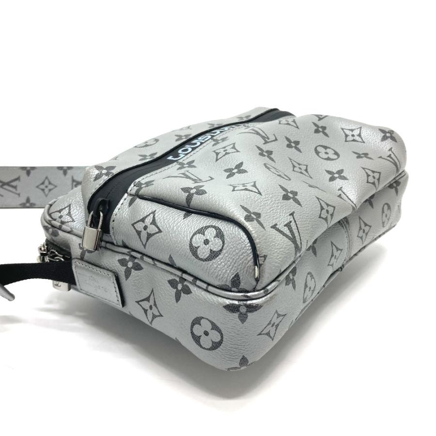 LOUIS VUITTON ルイヴィトン M43859 メッセンジャーPM クロスボディ モノグラムリフレクト ショルダーバッグ シルバー メンズ【中古】 | LOUIS VUITTON | 04