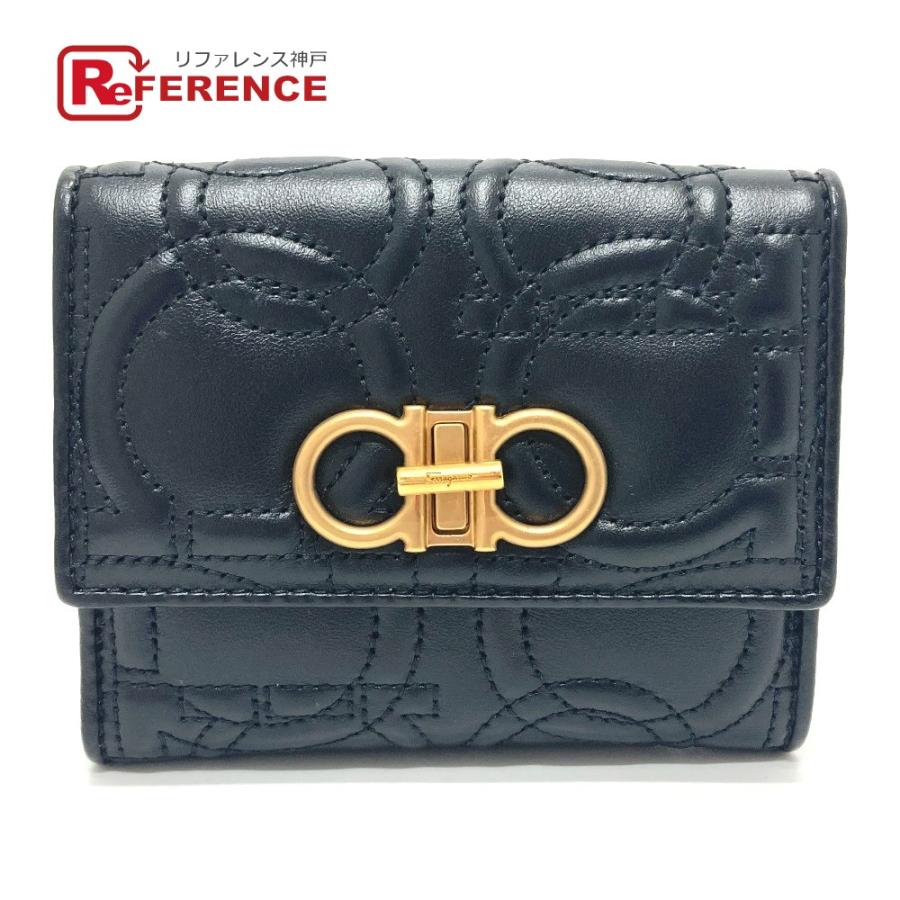 サルヴァトーレフェラガモ Salvatore Ferragamo コンパクト ウォレット