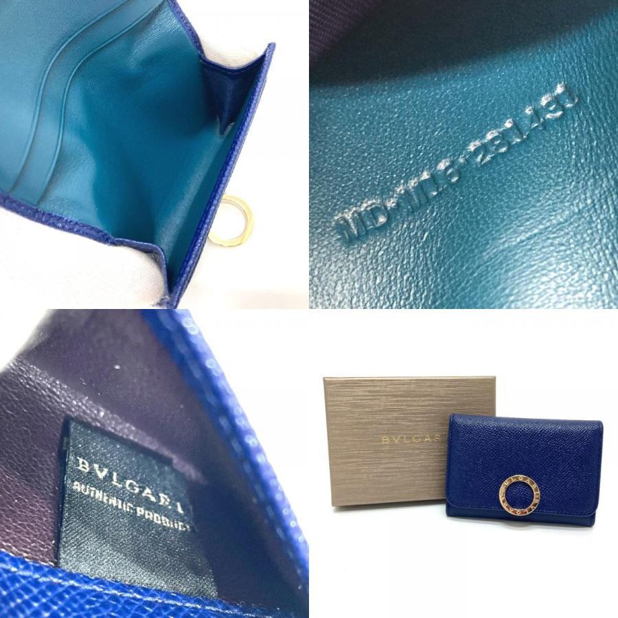 BVLGARI ブルガリ ロゴクリップ ブルガリ・ブルガリ 名刺入れ 定期入れ