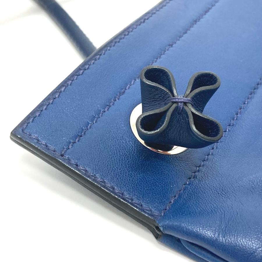 HERMES エルメス アリーヌ ミニ カバン ポシェット 斜め掛け レザー ショルダーバッグ ブルードマルト ブルー レディース【中古】 | HERMES | 08