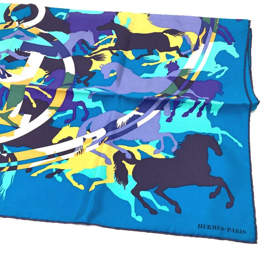 HERMES（エルメス） カレ90 EX LIBRIS EN CAMOUFLAGE エクスリブリスの