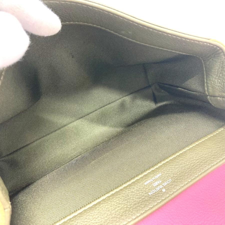 LOUIS VUITTON ルイヴィトン M54103 トリコロール ロックミー2 BB ハンドバッグ ショルダーバッグ レザー ローズ ピンク×カーキ×ベージュ | LOUIS VUITTON | 08