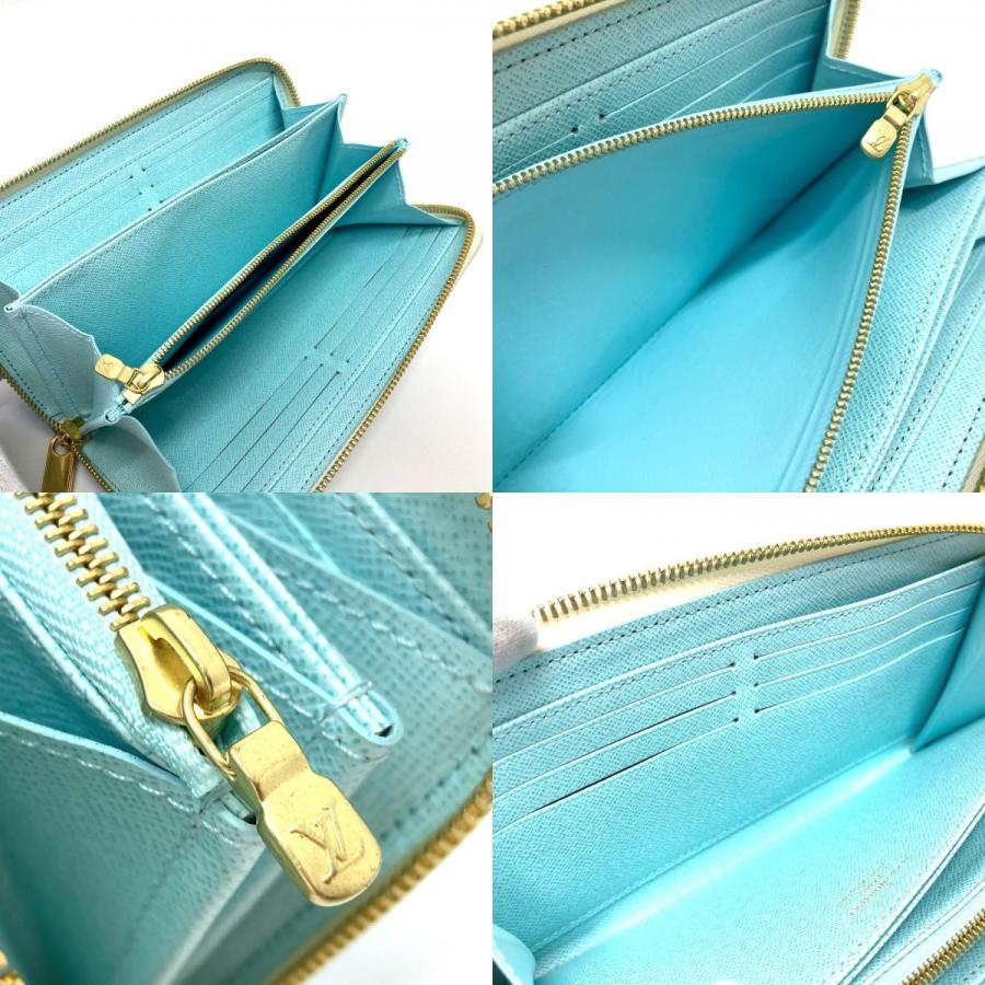 LOUIS VUITTON ルイヴィトン M80360 モノグラムジャイアント バイ・ザ・プール ジッピーウォレット 長財布  ブルー レディース【中古】 | LOUIS VUITTON | 08