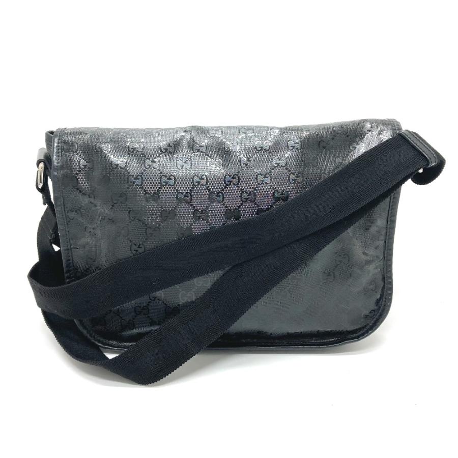 99%OFF!】 GUCCI グッチ インプリメ ショルダーバッグ ブラック 黒