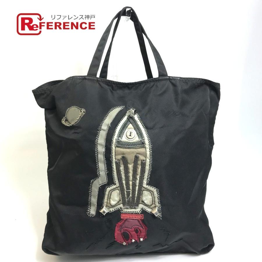 PRADA プラダ VA0484 ロケット ハンドバッグ トートバッグ ナイロン 