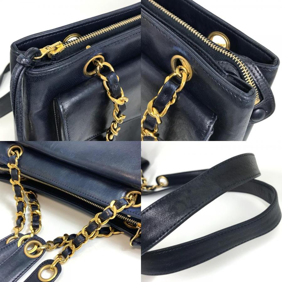 CHANEL シャネル CC ココマーク ココボール チェーン トートバッグ  