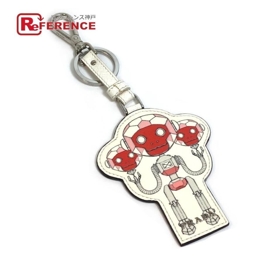最新作 prada プラダ ロボット キーホルダー チャーム キーリング