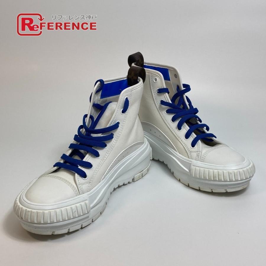 LOUIS VUITTON ルイヴィトン 1A940 LVスクァッド ライン ハイカット