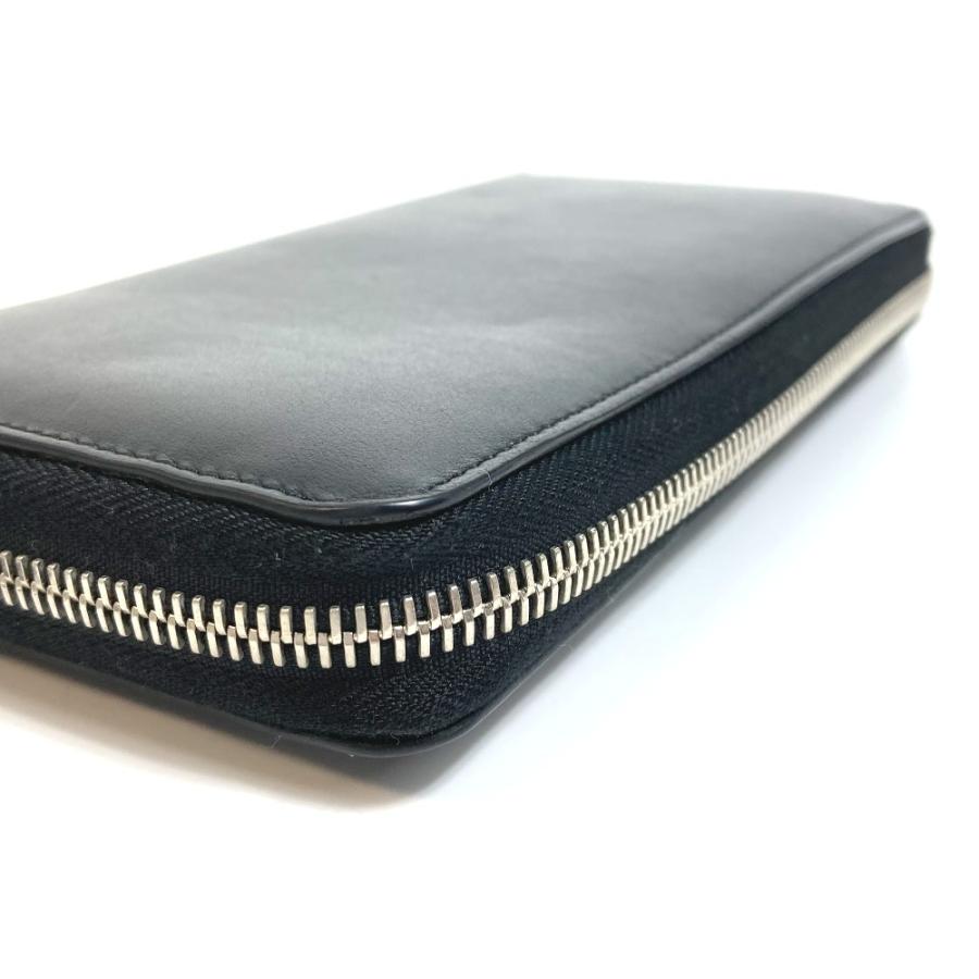 GIVENCHY ジバンシィ ロゴ スター ワッペン ラウンドファスナー 長財布