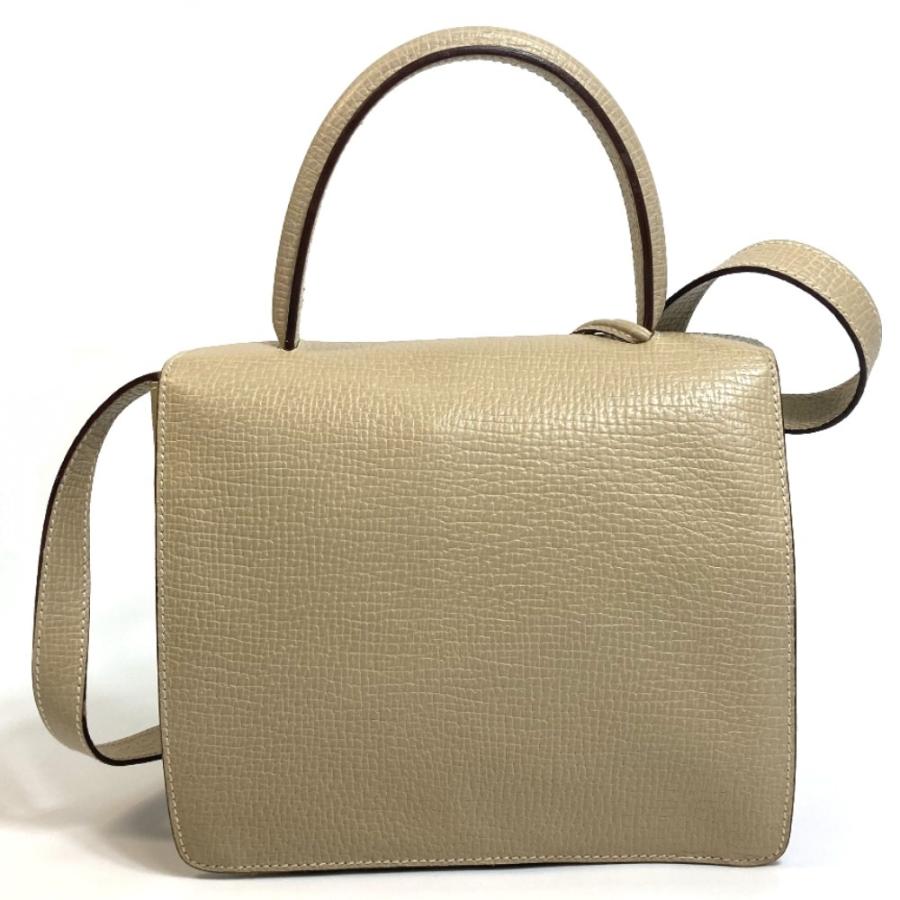LOEWE ロエベ バルセロナ 2WAY ショルダーバッグ ハンドバッグ レザー ベージュ レディース【中古】 | LOEWE | 01
