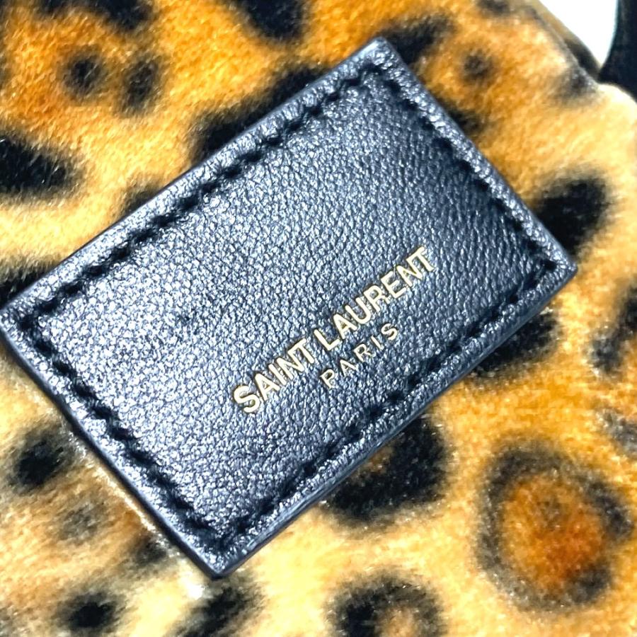 最終値下☆新品☆ SAINT LAURENT スカル ミニリュック　キーホルダー SAINT LAURENT スカル サンローランパリミニリュックキーホルダー
