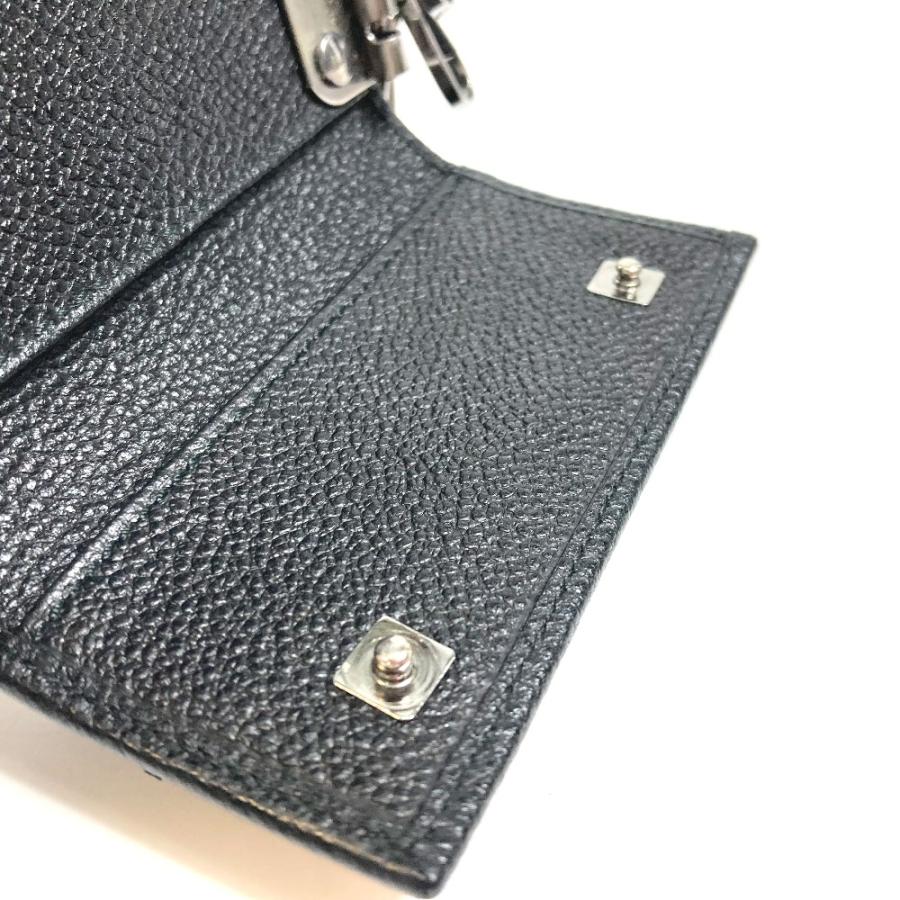 Salvatore Ferragamo サルヴァトーレフェラガモ 66 6532/01 型押しレザー ロゴプレート キーケース メンズ【中古】新品同様 |  | 08