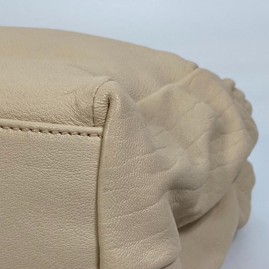 Salvatore Ferragamo サルヴァトーレフェラガモ ヴァラ ジョーゼット 2WAY ショルダーバッグ ハンドバッグ レザー ライトベージュ【中古】 |  | 07