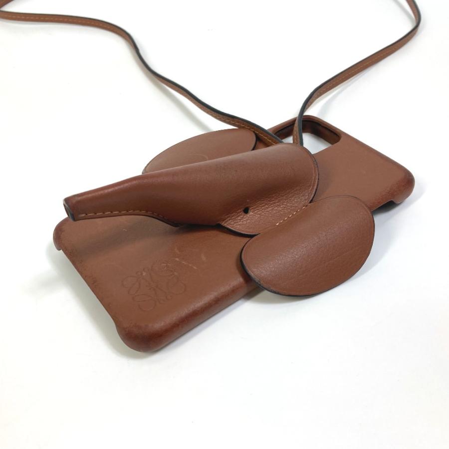 LOEWE ロエベ 象 エレファント アニマル アイフォンケース ショルダー