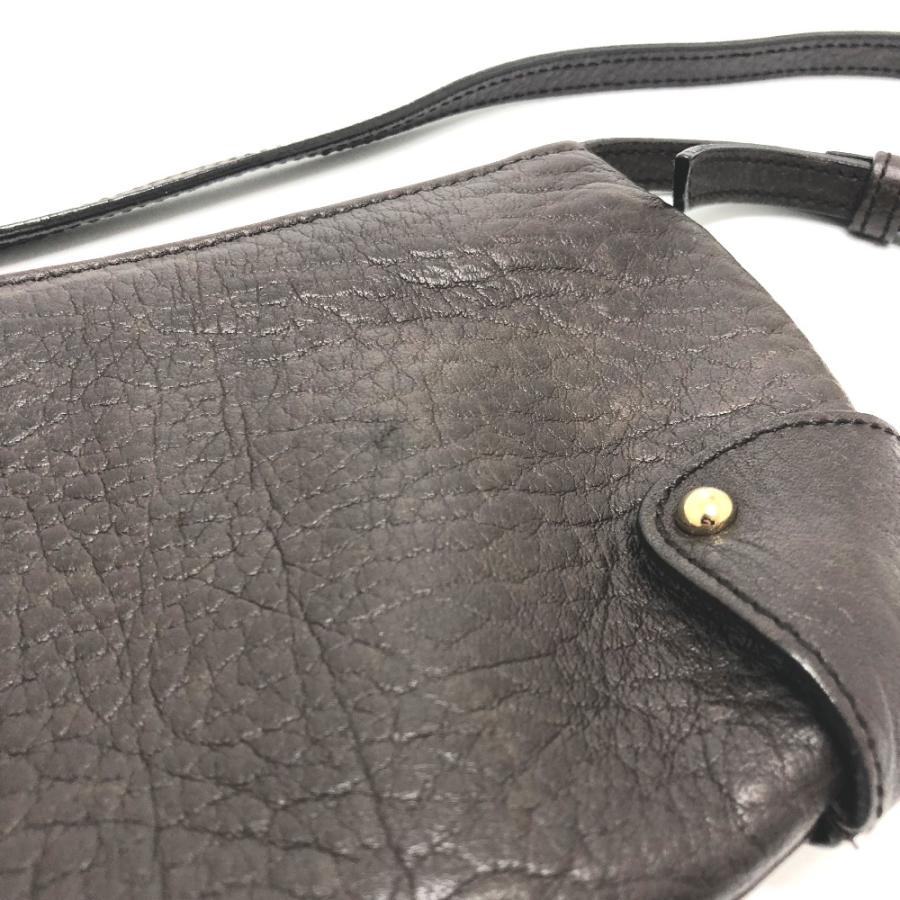 DOLCE&GABBANA ドルチェアンドガッバーナ アクセサリーポーチ レザー ブラウン レディース【中古】 |  | 04