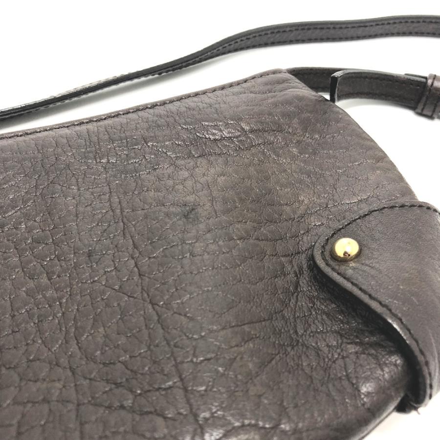 DOLCE&GABBANA ドルチェアンドガッバーナ アクセサリーポーチ レザー ブラウン レディース【中古】 |  | 05