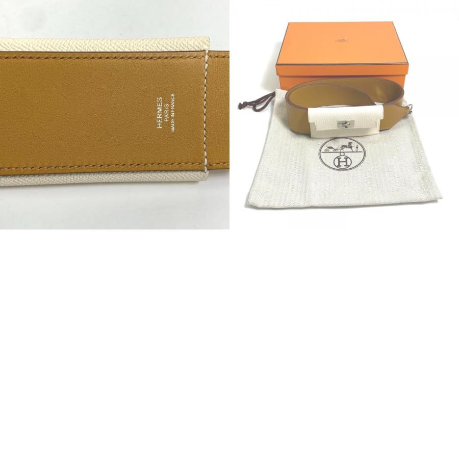 HERMES エルメス バンドリエール ケリー ポシェット ショルダーストラップ スイフト ナタ／セサミ ベージュ レディース【中古】美品 | HERMES | 09