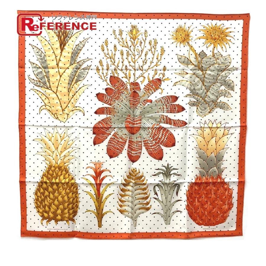 エルメス スカーフ カレ90 - ブロメリアの目録 HERMES エルメス Index Bromeliaceae ブロメリアの目録 スカーフ