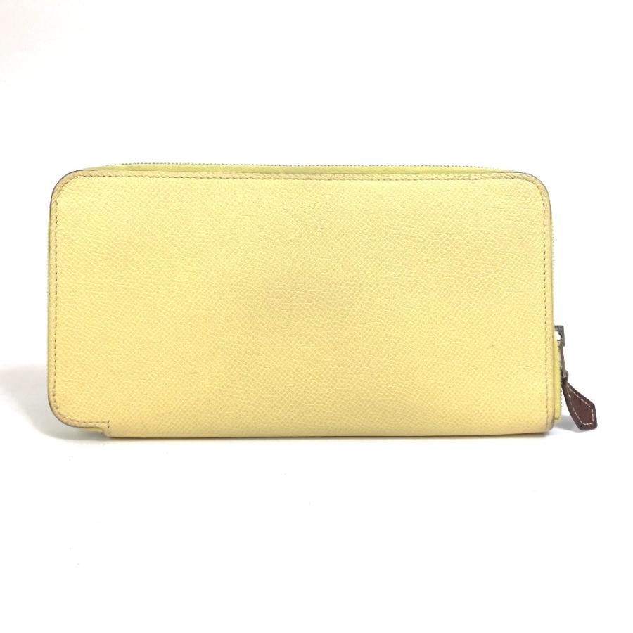 HERMES エルメス アザップロング シルクイン ラウンドファスナー 長財布 X刻 ジョーヌ イエロー レディース【中古】 | HERMES | 01