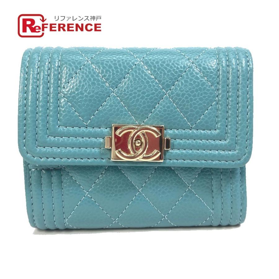 CHANEL シャネル A84068 ココマーク ボーイシャネル スモール