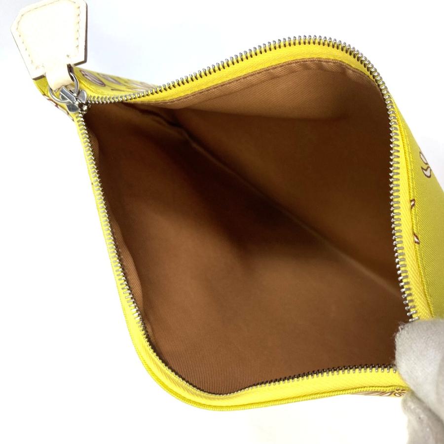 開店祝い 新品！HERMES エルメス 大阪買蔵 シルキー ポーチ
