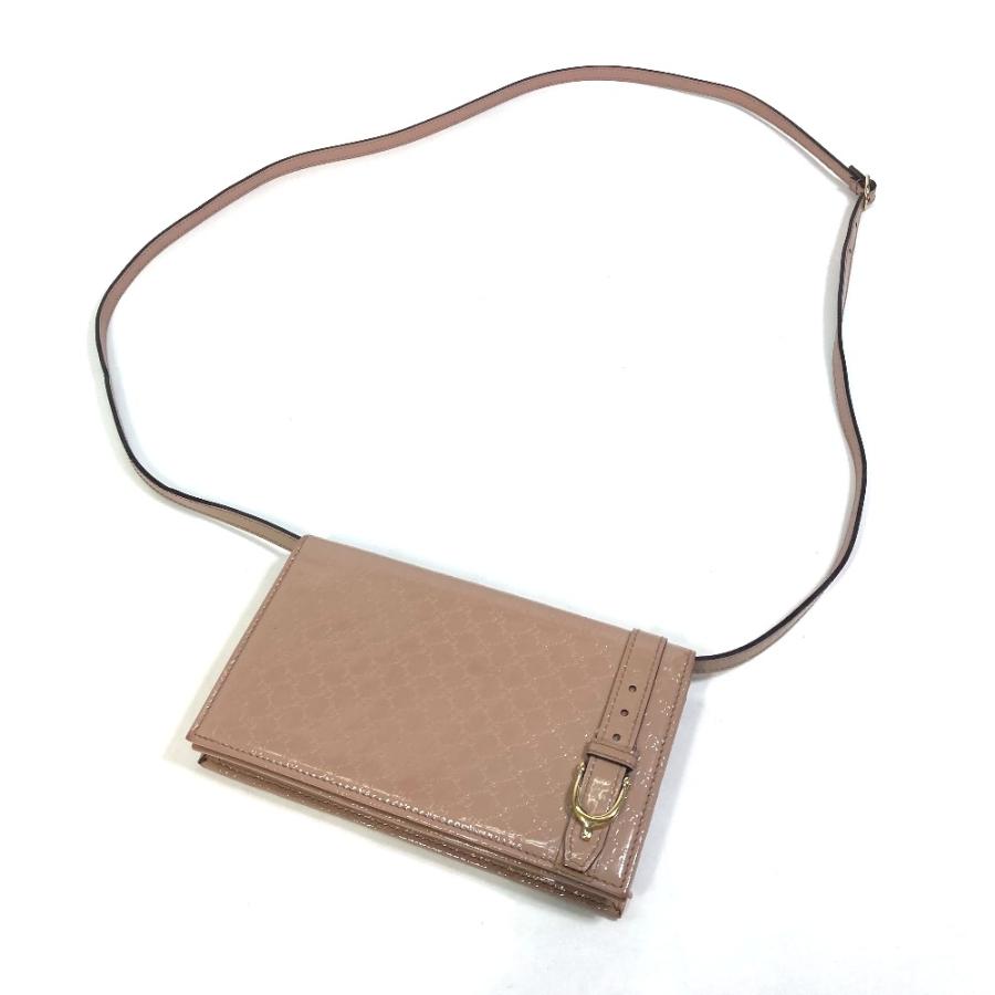 GUCCI グッチ 354086 GG/斜め掛け グッチニース/2WAY ショルダーウォレット ショルダーバッグ エナメル ベージュ レディース【中古】 | GUCCI | 07