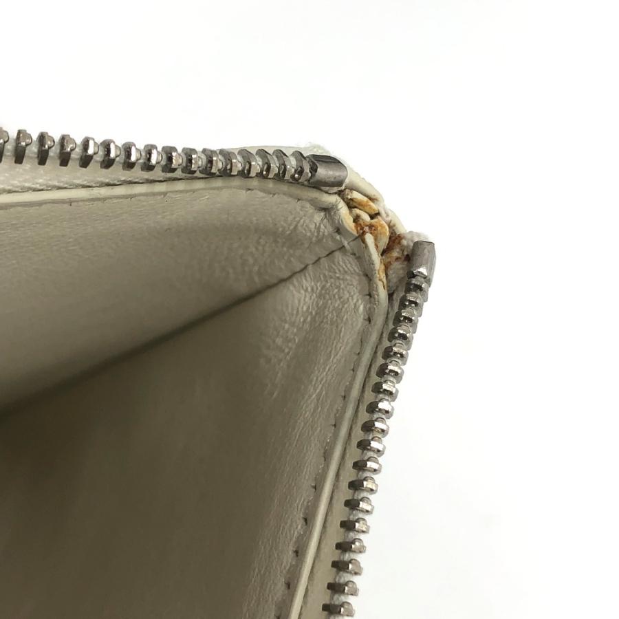 CELINE セリーヌ S-GM-4166 バイカラー クラッチバッグ レザー ホワイト/パープル レディース【中古】 | CELINE | 08