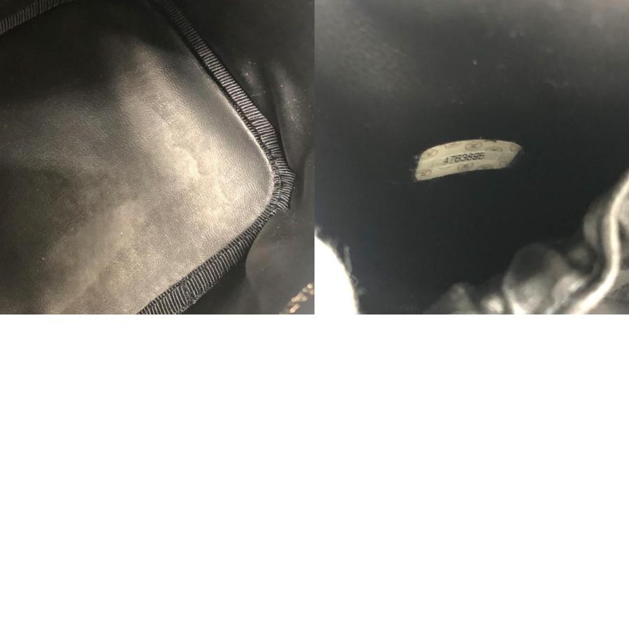 CHANEL シャネル A01998 CC ココマーク ヴィンテージ 化粧ポーチ バニティバッグ パテントレザー ブラック レディース【中古】 | CHANEL | 09