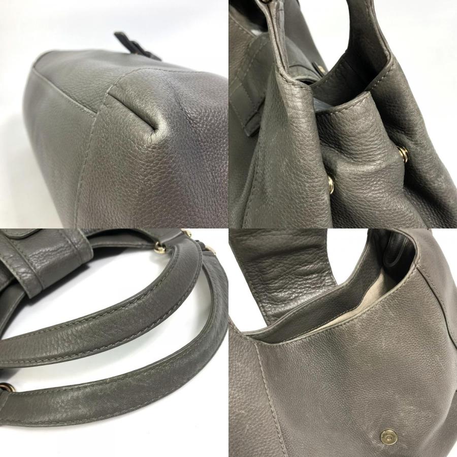 GUCCI グッチ 268747 D型リング ショルダーバッグ トートバッグ レザー  