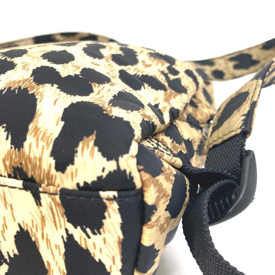 BALENCIAGA バレンシアガ 580026 レオパード 豹柄 ヒョウ ミニリュック バックパック リュックサック ナイロン【中古】 | BALENCIAGA | 08