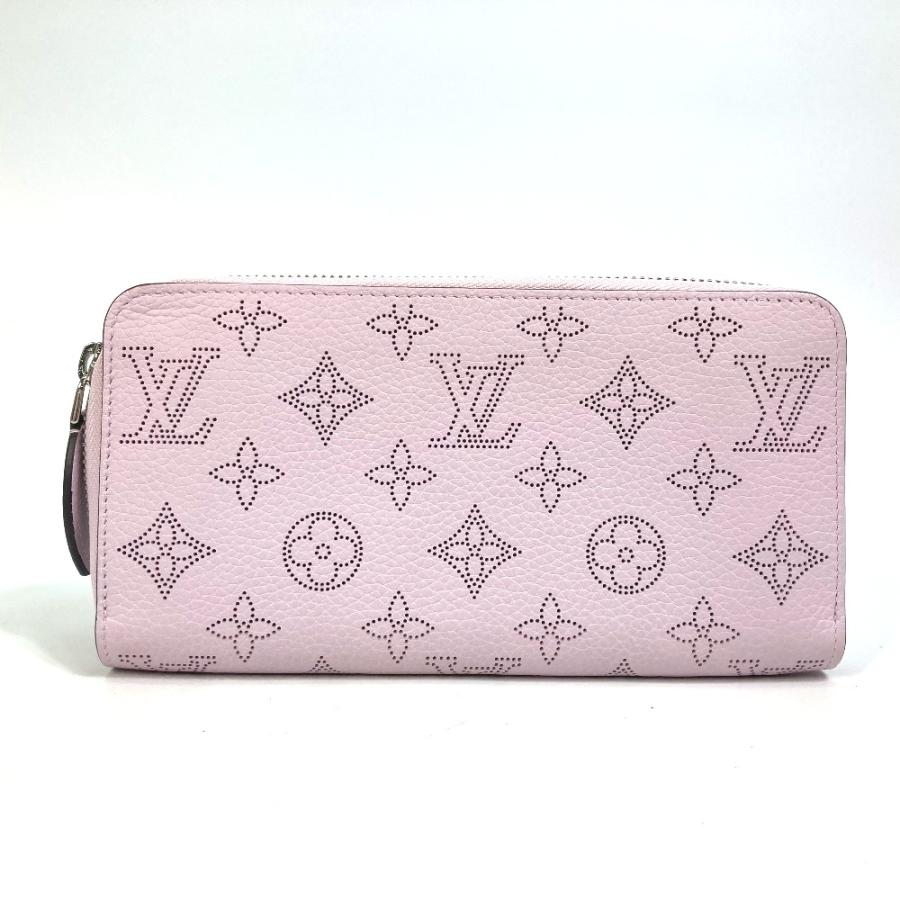 ルイヴィトン LOUIS VUITTON ジッピー ウォレット M81426 モノグラムマヒナ ラウンドファスナー 長財布 モノグラムマヒナレザー ギモーブ パープル 新品同様 LOUIS VUITTON（ルイ・ヴィトン） M81426 モノグラムマヒナ ジッピー