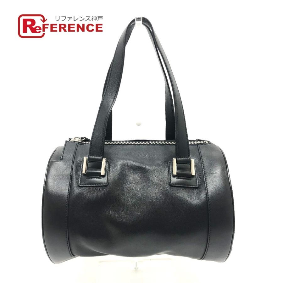 BVLGARI ブルガリ スモール ショルダー ハンドバッグ レザー ブラウン