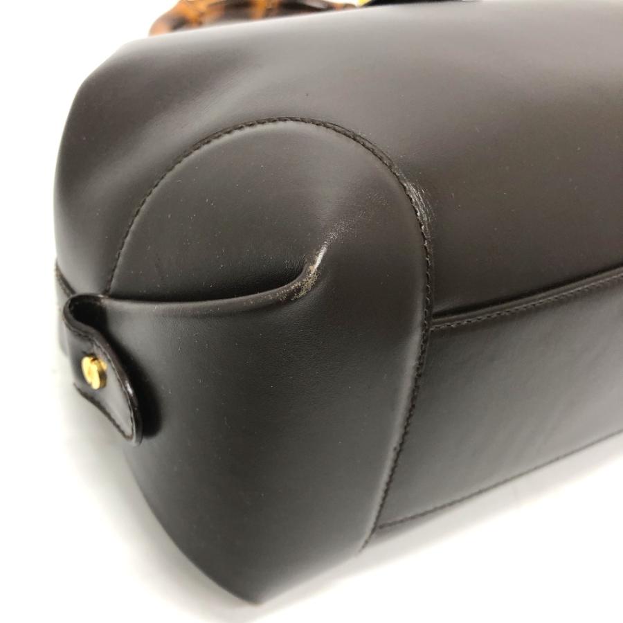 GUCCI（グッチ） バンブー ドクターズバッグ ハンドバッグ レザー