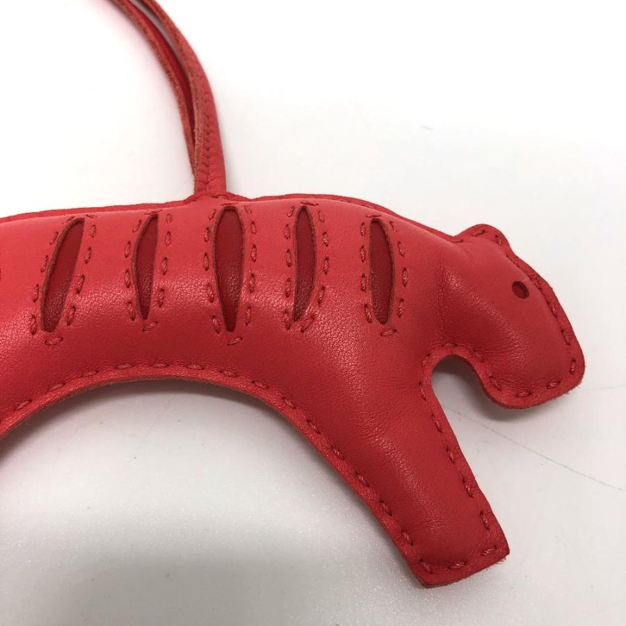 HERMES エルメス 虎 ルールー チャーム タイガー アニョーミロ ローズ  