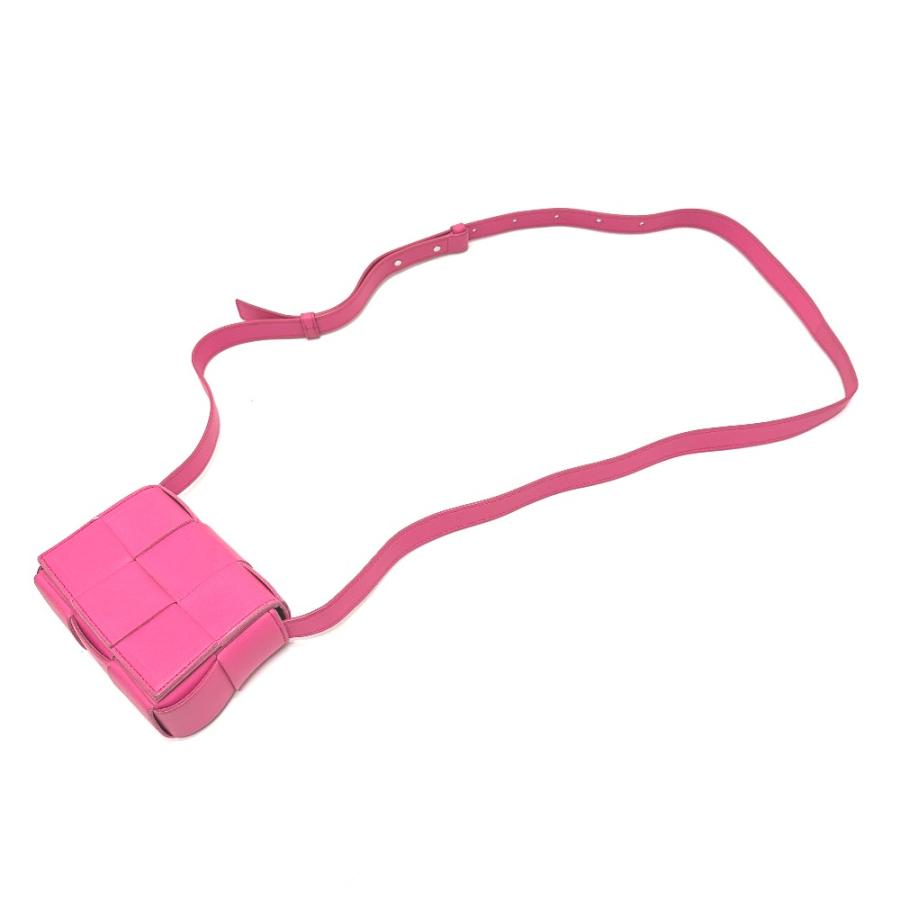 BOTTEGA VENETA ボッテガヴェネタ マキシイントレチャート カセット ミニ ポシェット クロスボディ ショルダーバッグ レディース【中古】 |  | 02