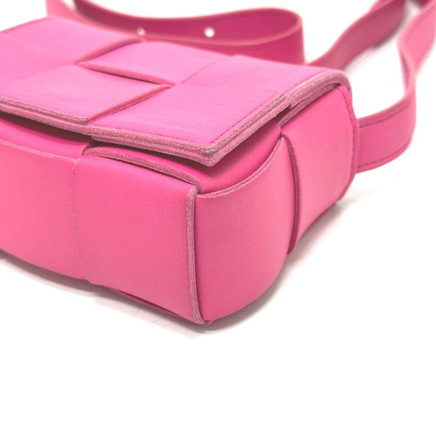 BOTTEGA VENETA ボッテガヴェネタ マキシイントレチャート カセット ミニ ポシェット クロスボディ ショルダーバッグ レディース【中古】 |  | 04